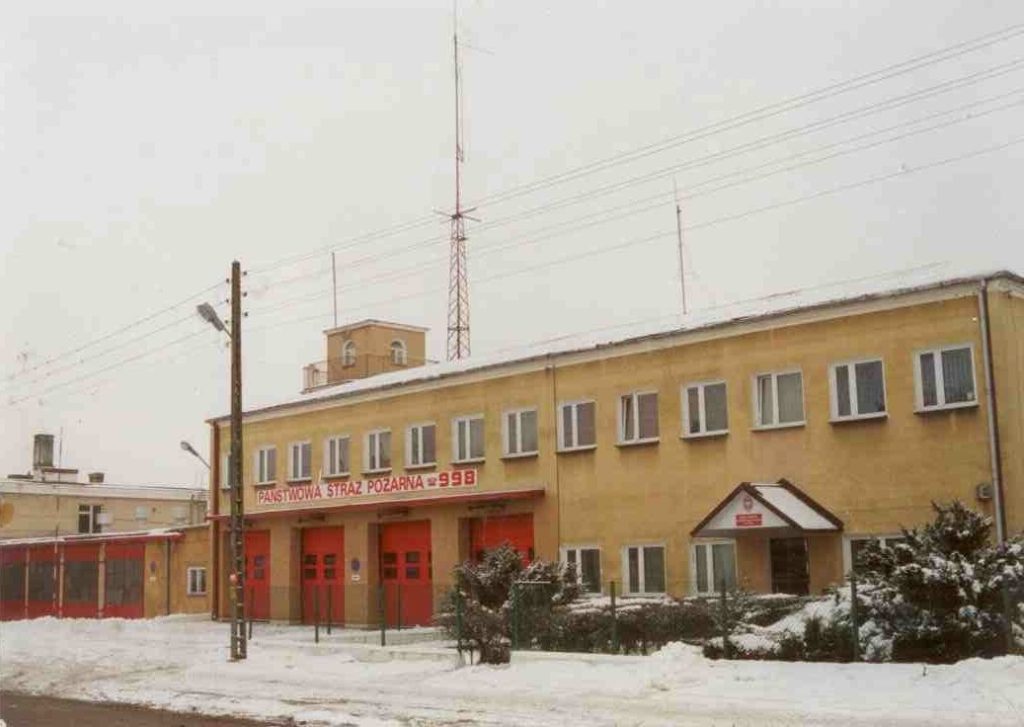 Budynek KP PSP w Biłgoraju 2001 r.