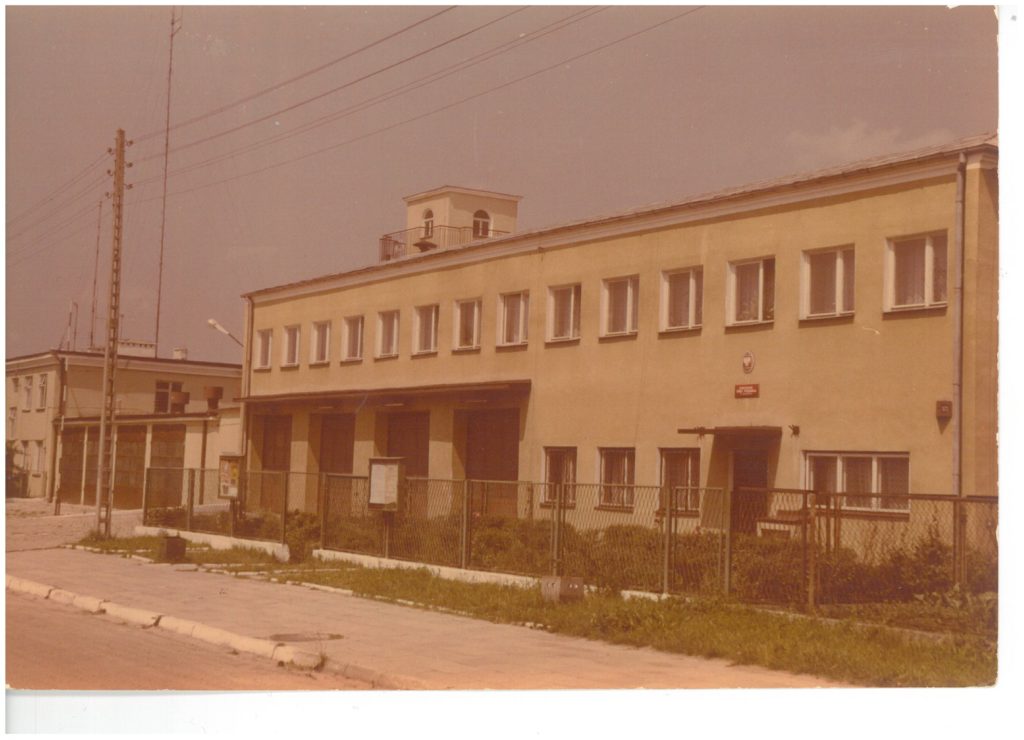 Budynek Komendy prawdopodobnie w latach 1984-1985