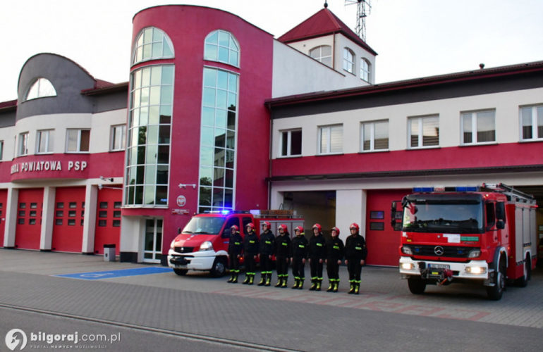 Oddanie hołdu zmarłemu strażakowi OSP Balice