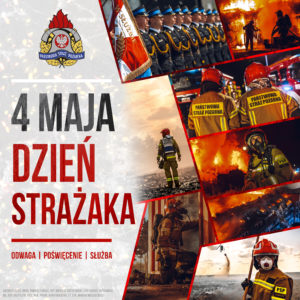 Plakat Dzień Strażaka